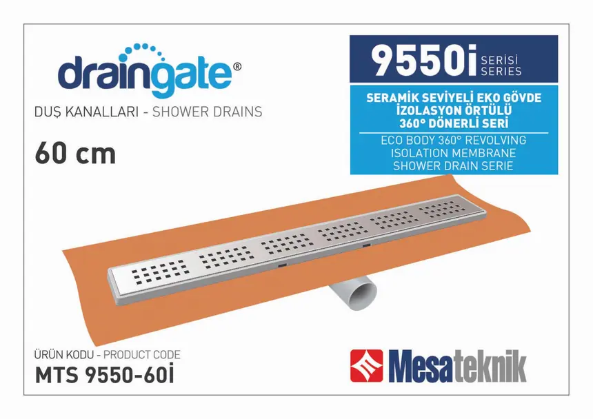 MTS 9550İ Seramik Seviyeli 360º Dönerli İzolasyon Örtülü Seri